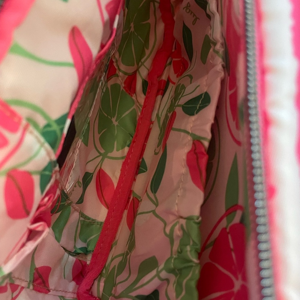 Lug Bebop and matching Straddle walker Pink and White Quilted Bag and Wallet Set - Picture 4 of 7